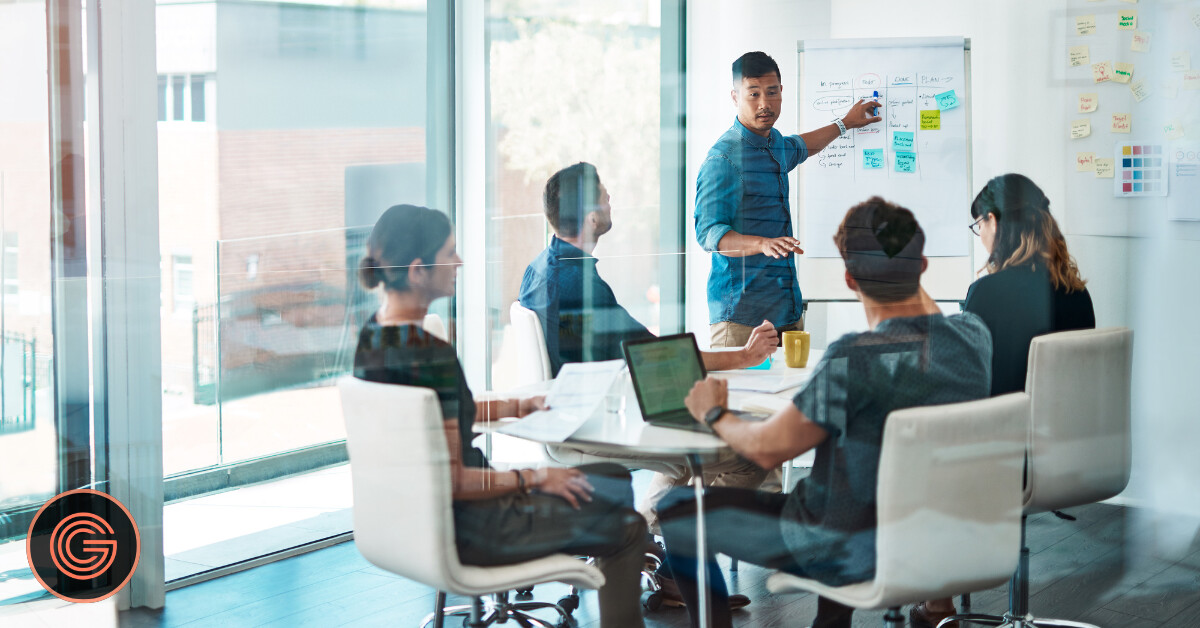 Marketing professionals planning a law firm growth strategy